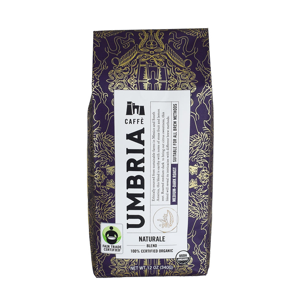 Naturale Blend bag picture, new fair trade organic coffee