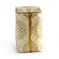 Gusto Crema blend cream colored bag back view