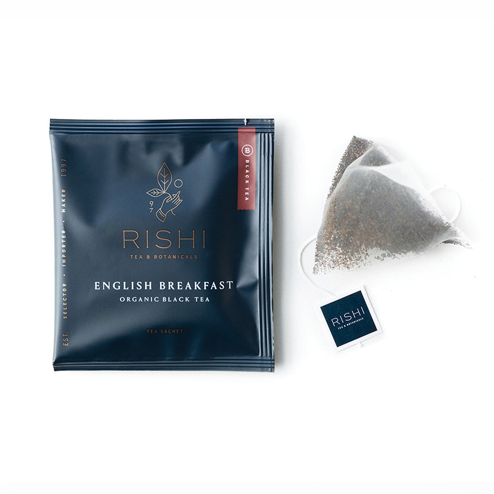 Rishi English Breakfast tea sachet