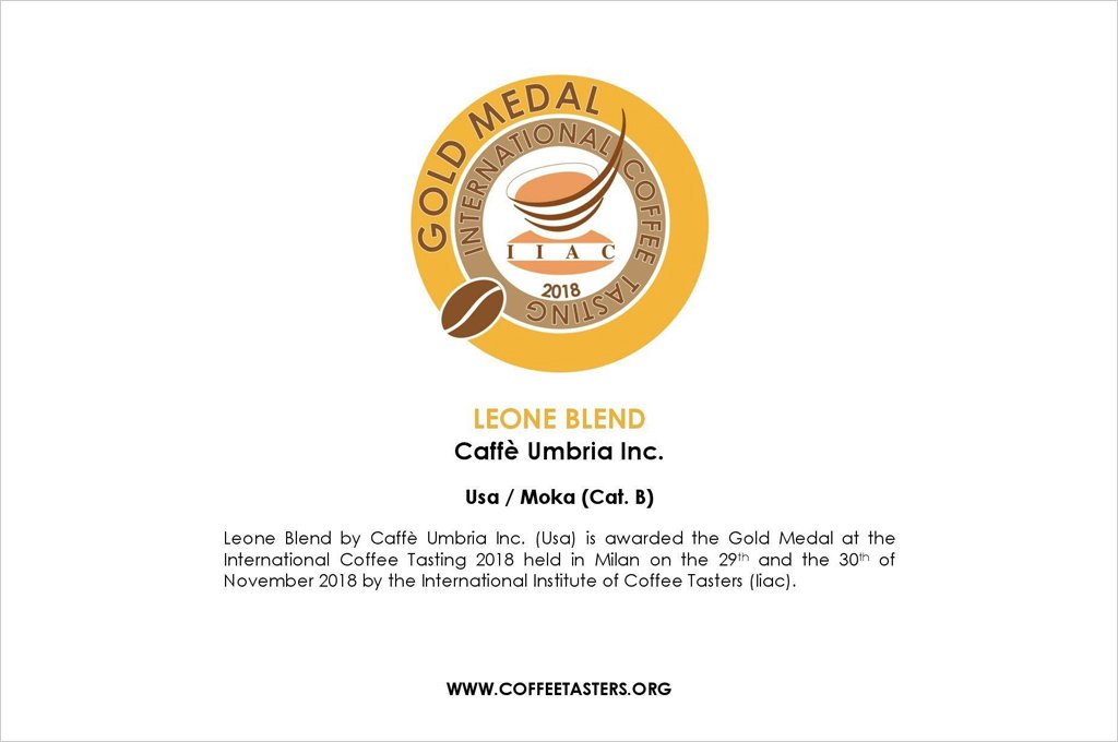 leone blend gold medal seal