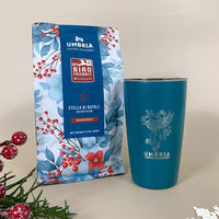 holiday gift box 12oz bag of holiday coffee blend with miir travel tumbler