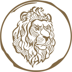 A golden lion seal