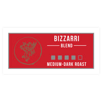 Red Bizzarri Blend medium dark roast label